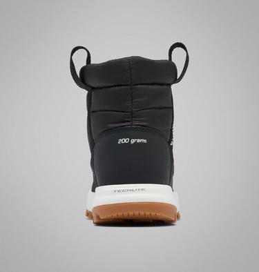 Youth Snowtrot Winter Boot, Color: Black, Sea Salt, image 4