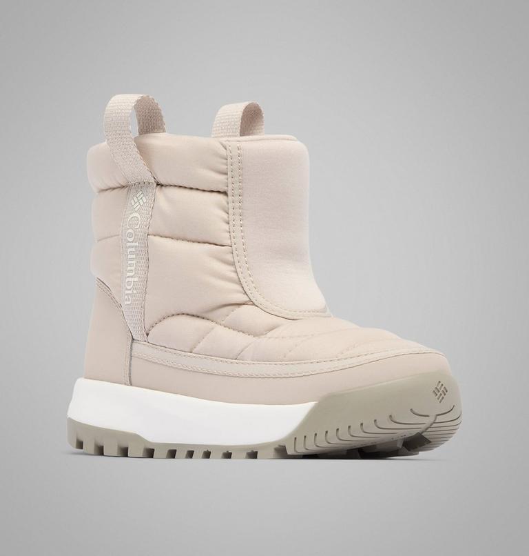 Kids' Snowtrot Mid Boot, Color: Soft Taupe, Sea Salt, image 3
