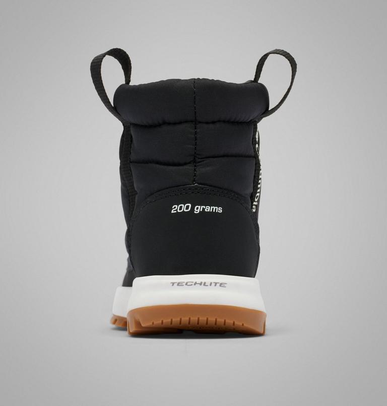 Little Kids' Powderbug Snowlite Strap Boot, Color: Black, Sea Salt, image 2