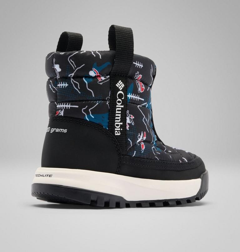 Kids' Snowtrot Snow Boot, Color: Black, Black Mountopia, image 9