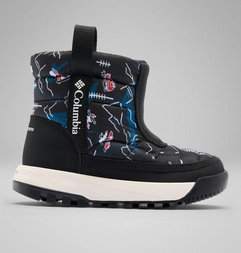 Kids' Snowtrot Snow Boot, Color: Black, Black Mountopia, image 1