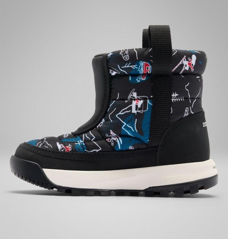 Kids' Snowtrot Snow Boot, Color: Black, Black Mountopia, image 6