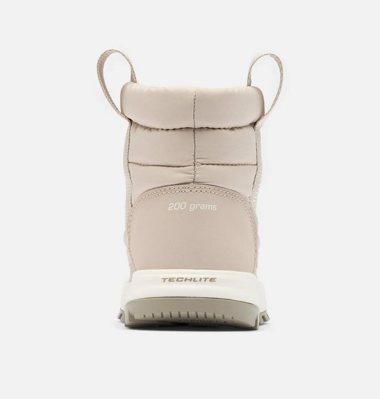 Kids' Snowtrot Snow Boot, Color: Soft Taupe, Sea Salt, image 2