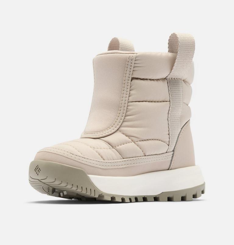 Kids' Snowtrot Snow Boot, Color: Soft Taupe, Sea Salt, image 7