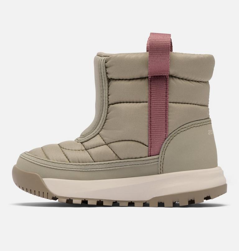 Little Kids' Powderbug Snowlite Strap Boot, Color: Grey Green, Fig, image 6