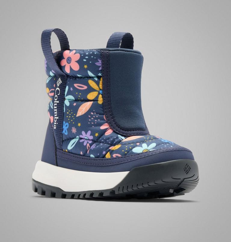 Kids' Snowtrot Snow Boot, Color: Nocturnal, Wildflower Whimsy, image 3