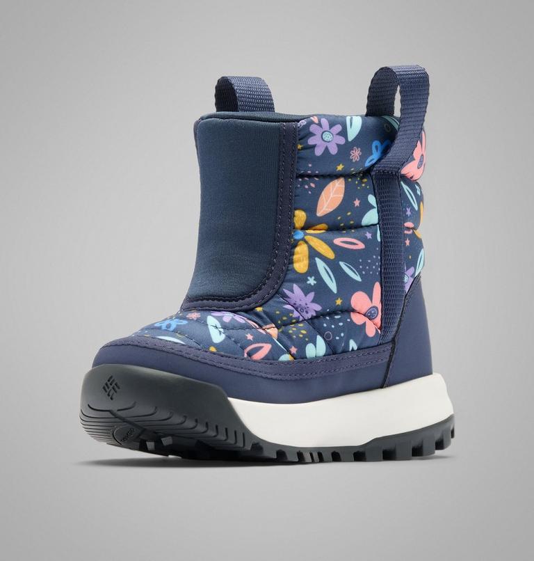 Kids' Snowtrot Snow Boot, Color: Nocturnal, Wildflower Whimsy, image 7
