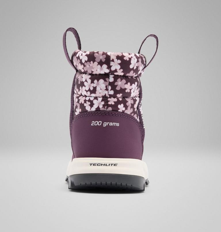 Kids' Snowtrot Snow Boot, Color: Dusty Purple, Dusty Purple Posies, image 2