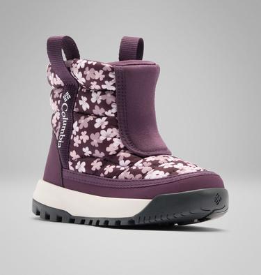 Kids' Snowtrot Snow Boot, Color: Dusty Purple, Dusty Purple Posies, image 3