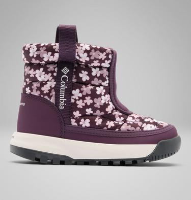 Kids' Snowtrot Snow Boot, Color: Dusty Purple, Dusty Purple Posies, image 1