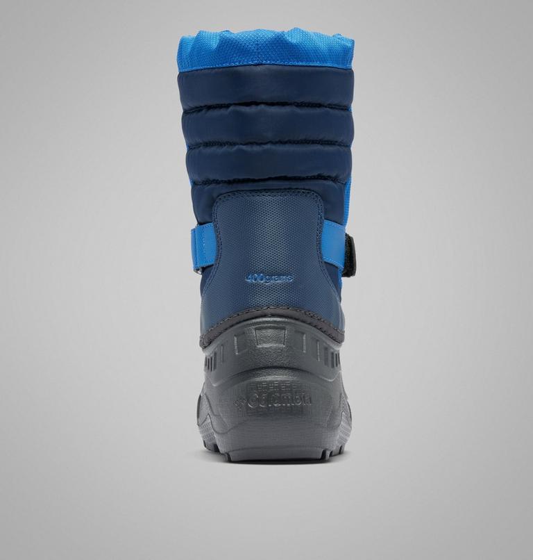 Kids' Powderbug Snowlite Boot, Color: Mountain Blue, Spicy, image 2