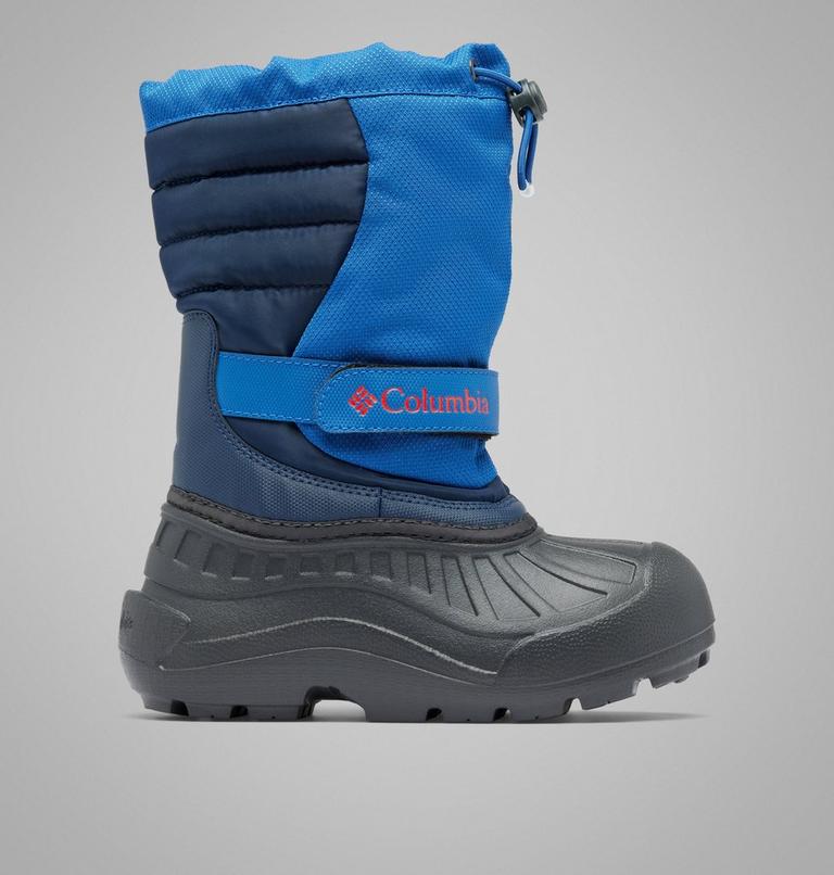 Kids' Powderbug Snowlite Boot, Color: Mountain Blue, Spicy, image 1