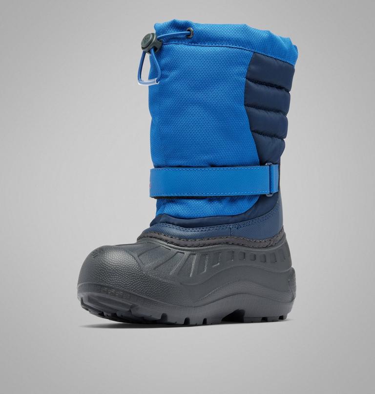 Kids' Powderbug Snowlite Boot, Color: Mountain Blue, Spicy, image 7