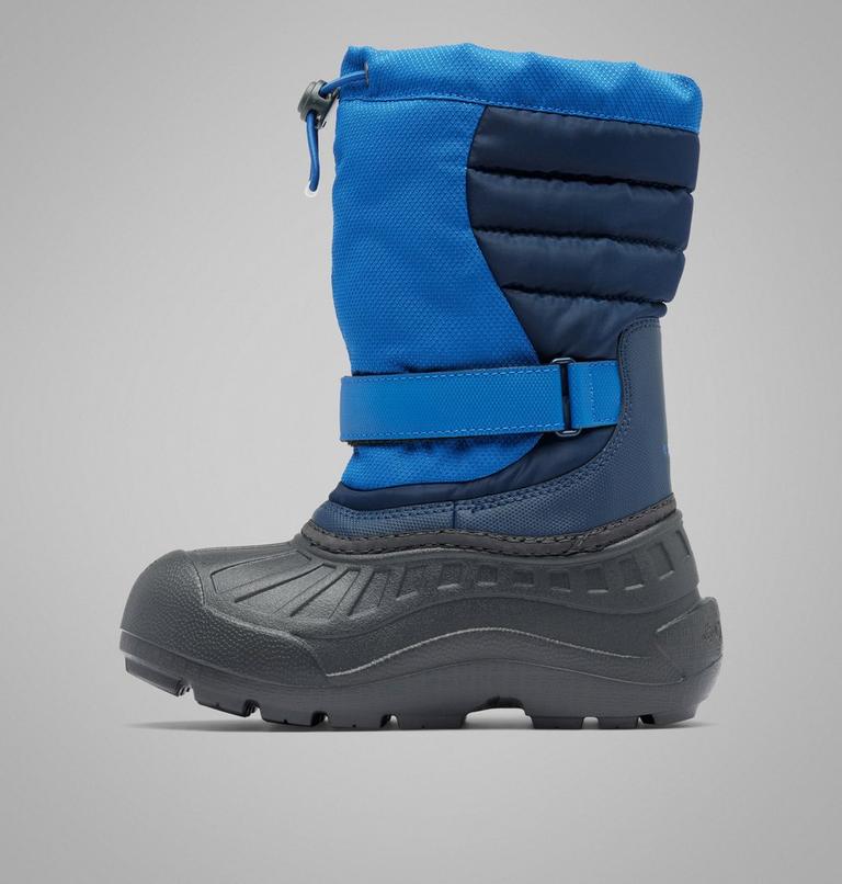 Kids' Powderbug Snowlite Boot, Color: Mountain Blue, Spicy, image 6