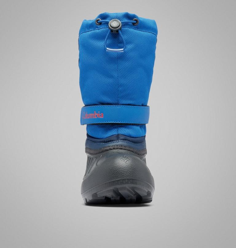 Kids' Powderbug Snowlite Boot, Color: Mountain Blue, Spicy, image 8