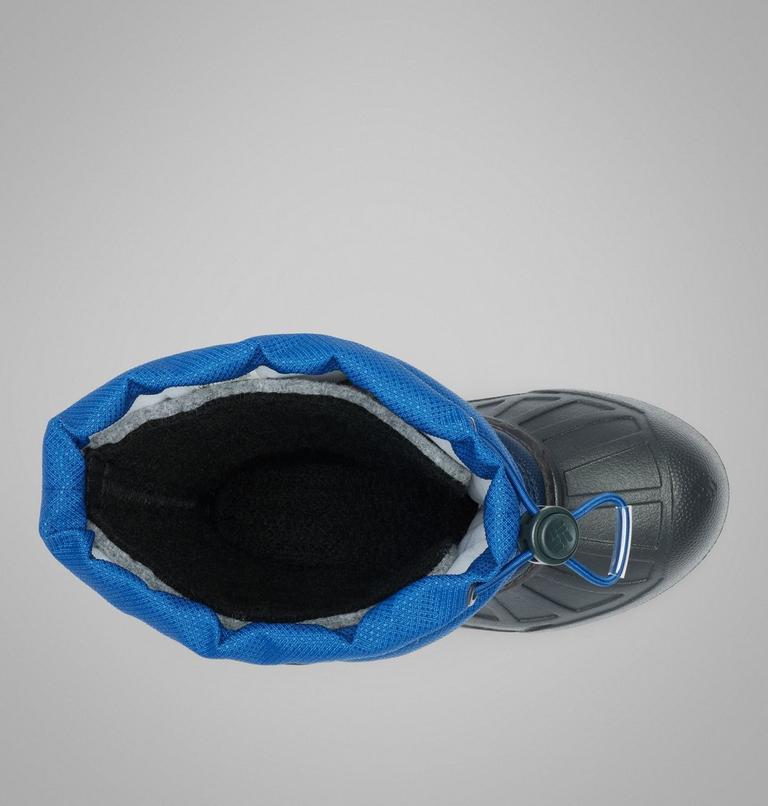 Kids' Powderbug Snowlite Boot, Color: Mountain Blue, Spicy, image 4