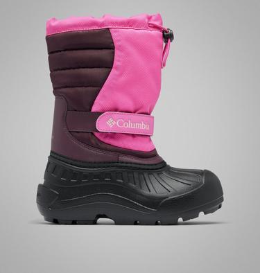 Youth Powderbug Snowlite Snow Boot, Color: Pink Ice, Moonvista, image 3