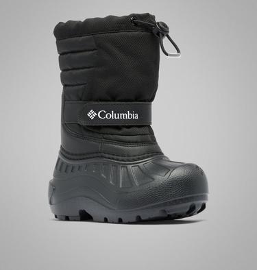 Stivali da neve Powderbug Snowlite da bambino, Color: Black, White, image 3