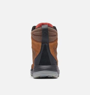 Men's Portlander Omni-Heat Infinity Waterproof Winter Boot, Color: Dark Brown, Spice, image 2