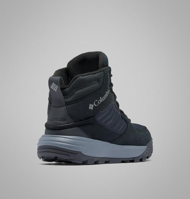 Men's Portlander Mid Omni-Heat Waterproof Shoe, Color: Black, Ti Grey Steel, image 9