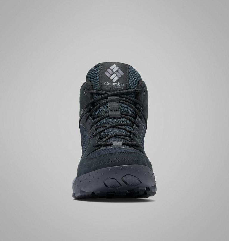 Men's Portlander Mid Omni-Heat Waterproof Shoe, Color: Black, Ti Grey Steel, image 8