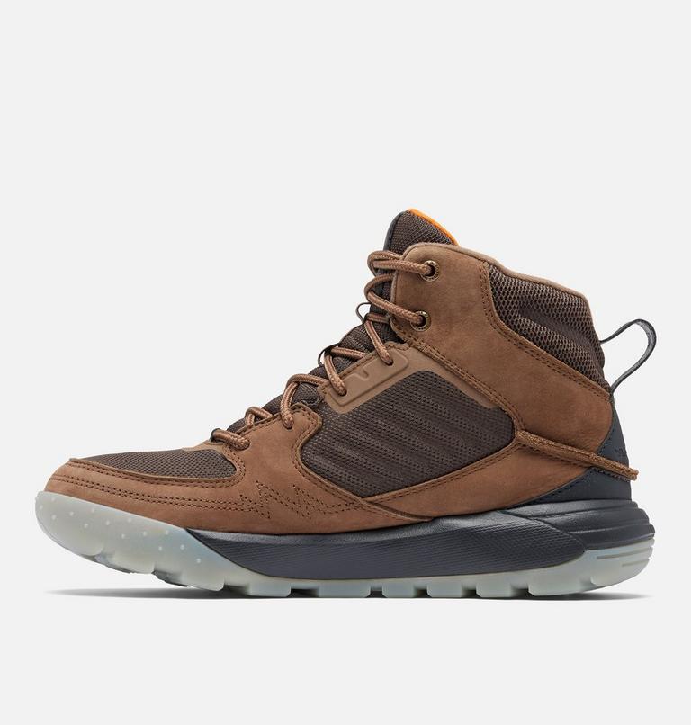 Men's Portlander Mid Omni-Heat Waterproof Shoe, Color: Bark, Desert Sun, image 6