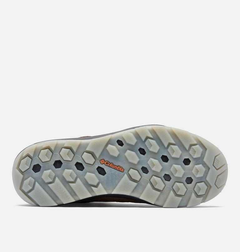 Men's Portlander Mid Omni-Heat Waterproof Shoe, Color: Bark, Desert Sun, image 5