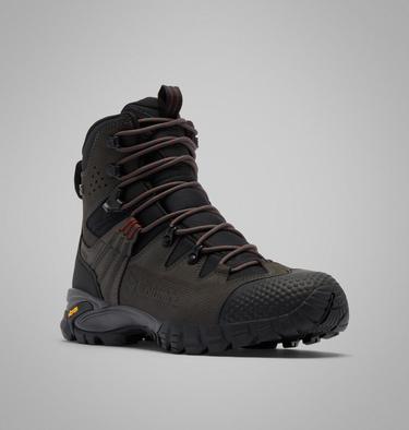 Botte de Randonnée en Cuir GeoTerra OutDry Homme, Color: Black, Spice, image 3