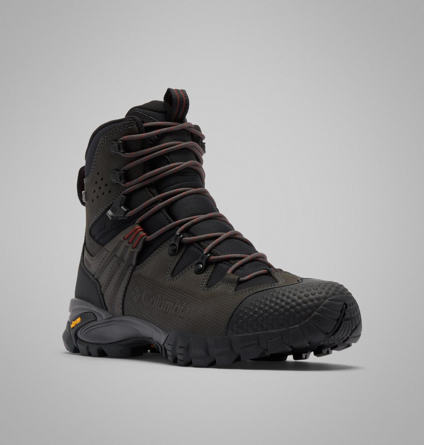 Мужские ботинки Columbia GeoTerra OutDry Leather Boot, цвет: Чёрный — фото 3