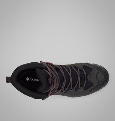 Botte de Randonnée en Cuir GeoTerra OutDry Homme, Color: Black, Spice, image 4