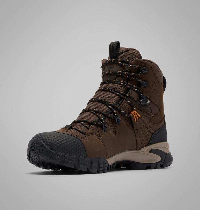 Men's GeoTerra OutDry Leather Hiking Boot, Color: Cordovan, Canyon Sun, image 7