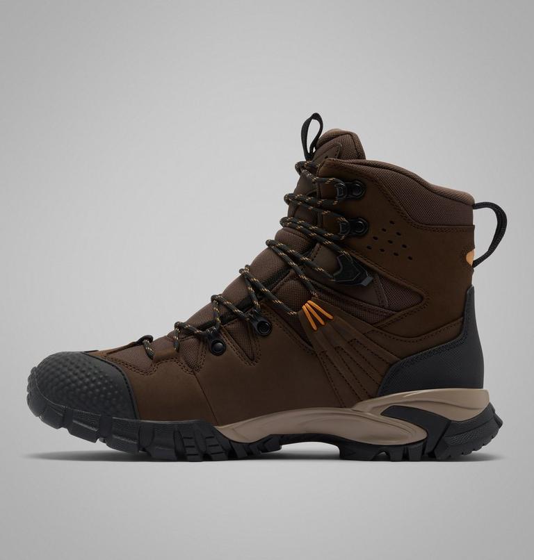 Men's GeoTerra OutDry Leather Hiking Boot, Color: Cordovan, Canyon Sun, image 6