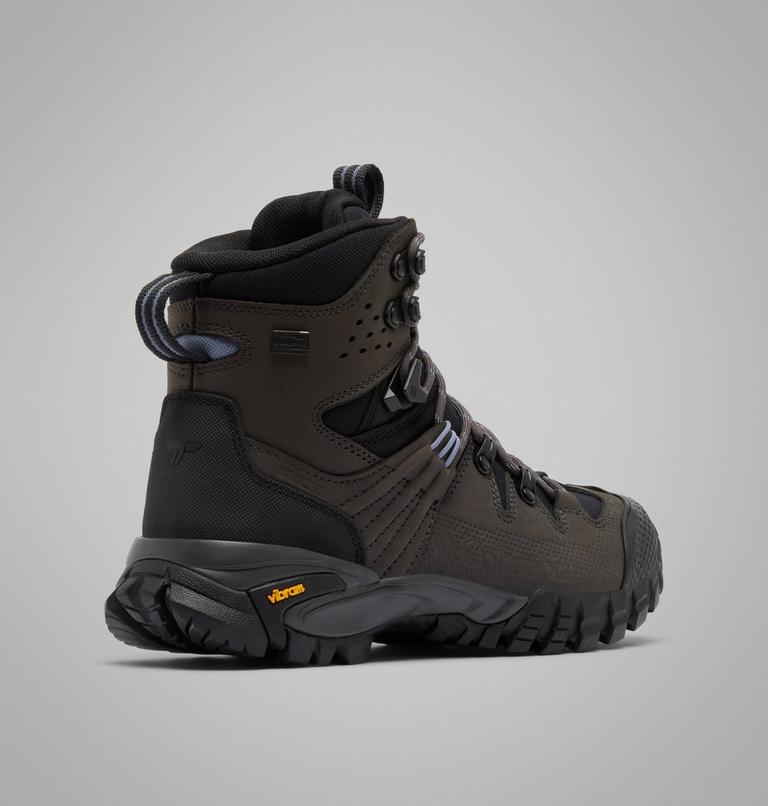 Women's GeoTerra OutDry Leather Hiking Boot, Color: Black, New Moon, image 9