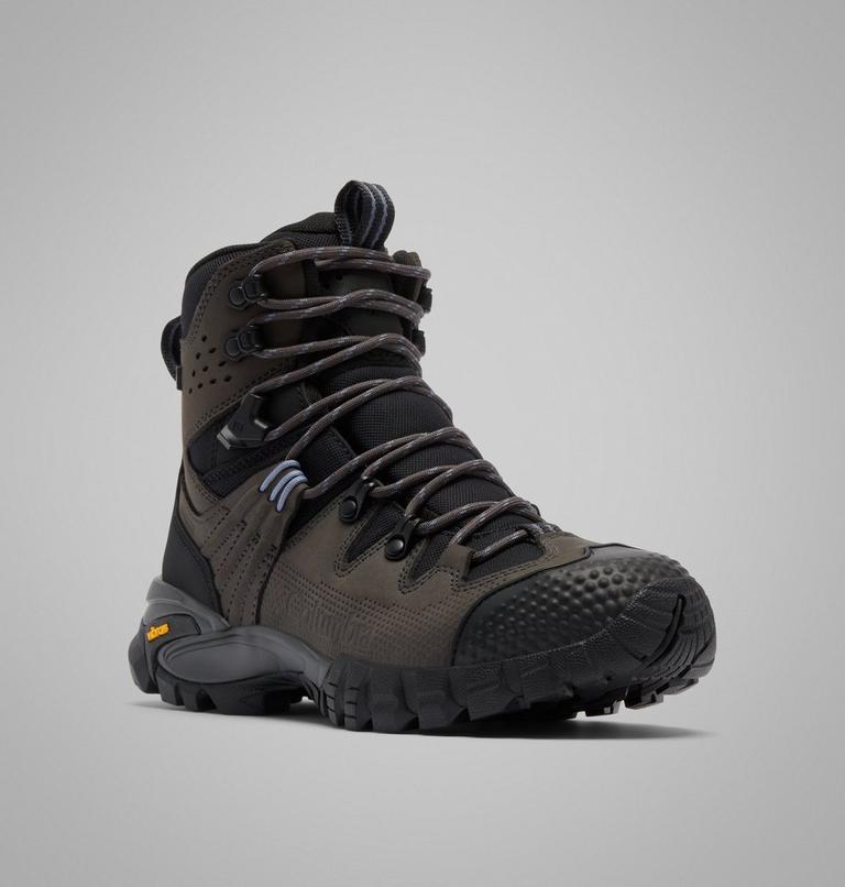 Women's GeoTerra OutDry Leather Hiking Boot, Color: Black, New Moon, image 3