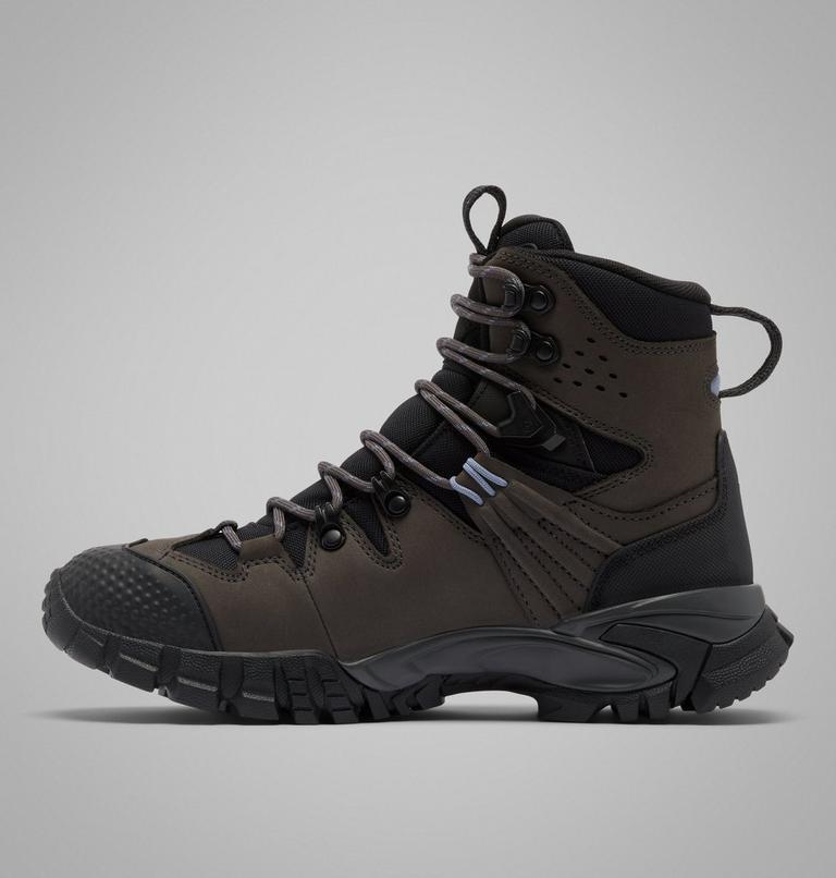 Women's GeoTerra OutDry Leather Hiking Boot, Color: Black, New Moon, image 6