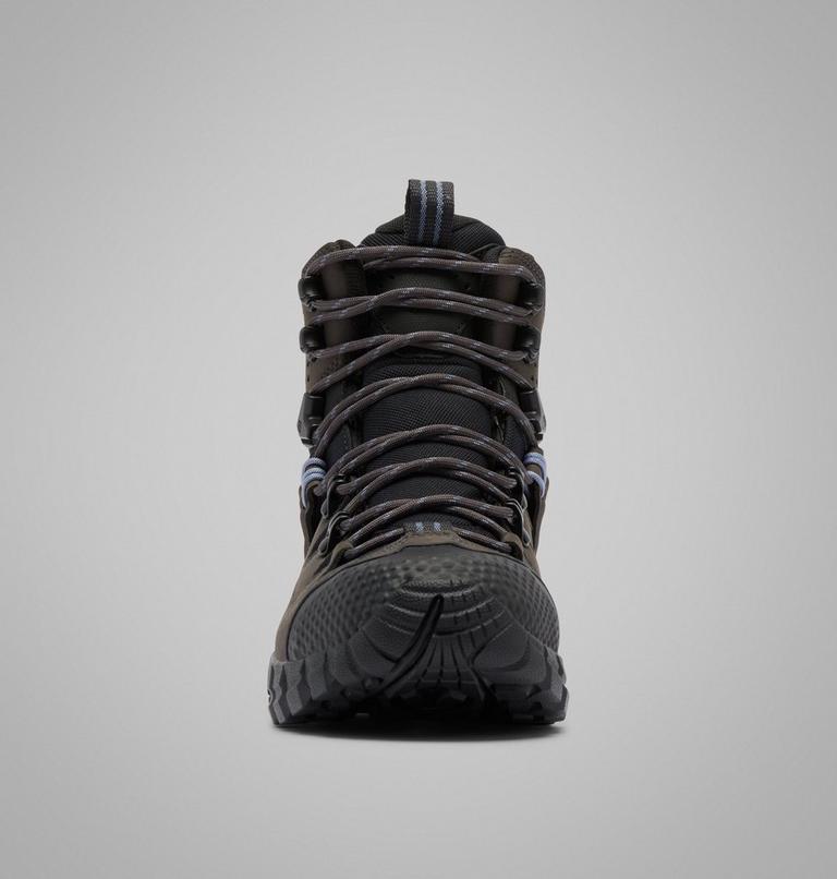 Women's GeoTerra OutDry Leather Hiking Boot, Color: Black, New Moon, image 8