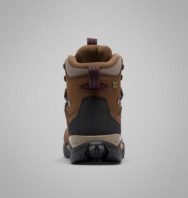 Women's GeoTerra OutDry Leather Hiking Boot, Color: Dark Brown, Moonvista, image 4