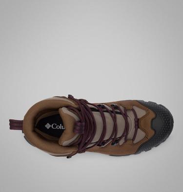 Botte de Randonnée en Cuir GeoTerra OutDry Femme, Color: Dark Brown, Moonvista, image 4