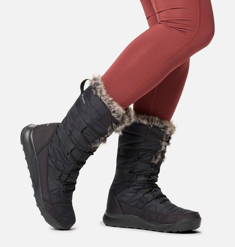 Women's Minx IV Waterproof Tall Snow Boot, Color: Black, Titanium II, image 10