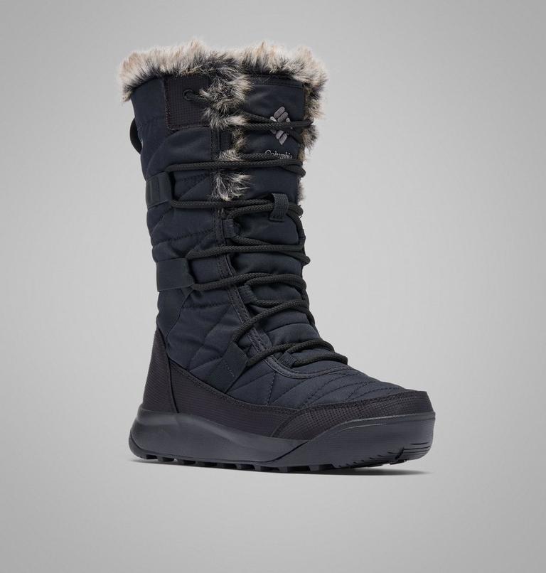 Women's Minx IV Waterproof Tall Snow Boot, Color: Black, Titanium II, image 3