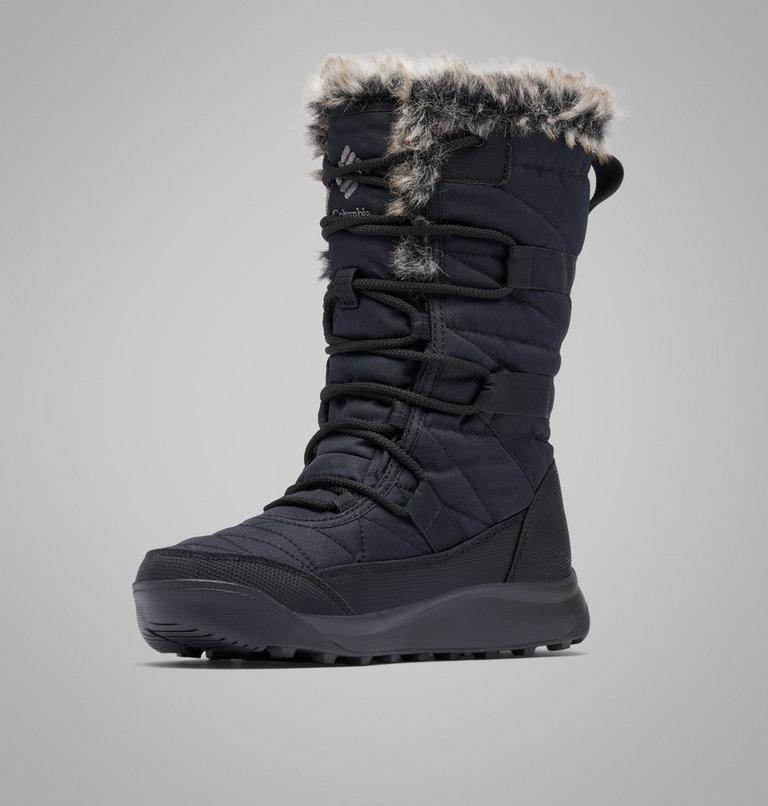 Women's Minx IV Waterproof Tall Snow Boot, Color: Black, Titanium II, image 7