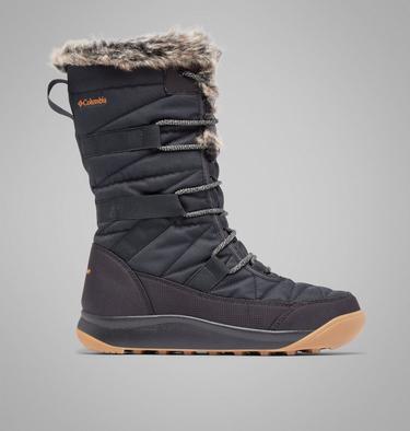 Women's Minx IV Waterproof Tall Snow Boot, Color: Black, Elk, image 1