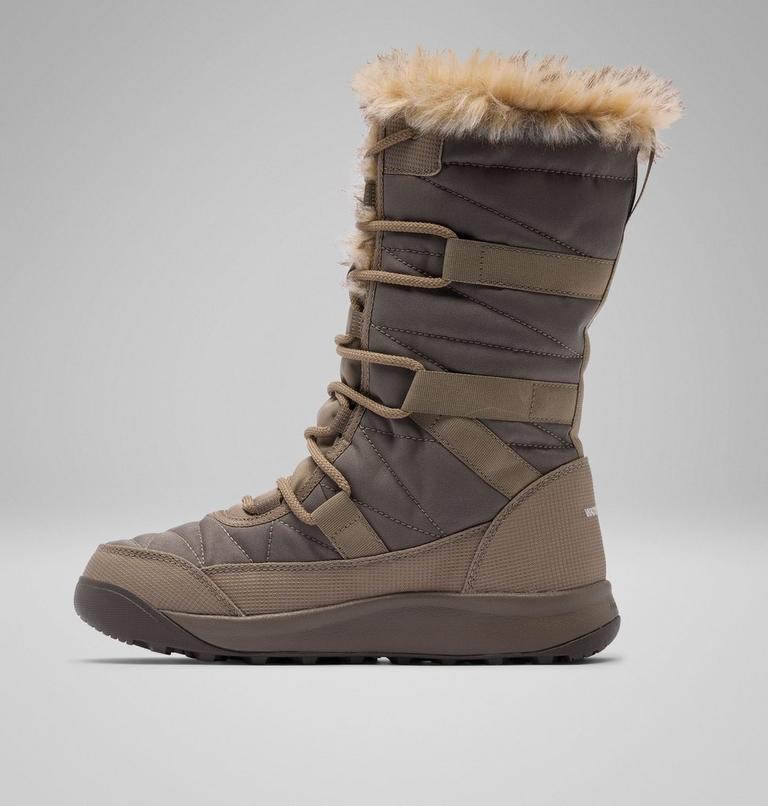 Women's Minx IV Waterproof Tall Snow Boot, Color: Wet Sand, Khaki, image 6