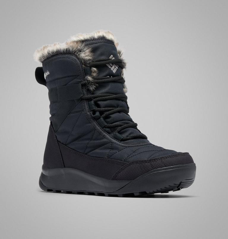 Botas de nieve impermeables Minx Shorty IV para mujer, Color: Black, Titanium II, image 3