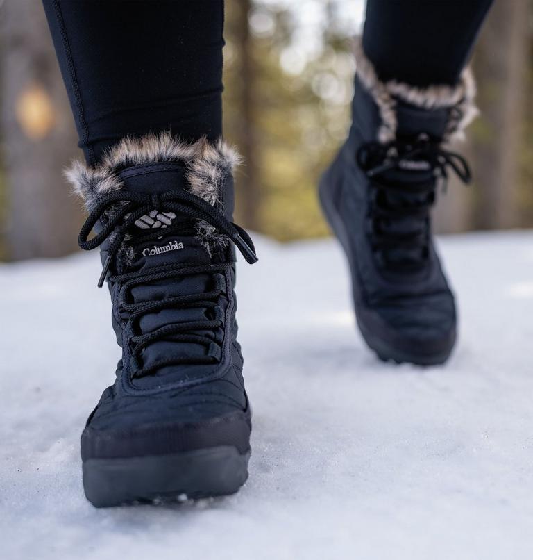 Botas de nieve impermeables Minx Shorty IV para mujer, Color: Black, Titanium II, image 11