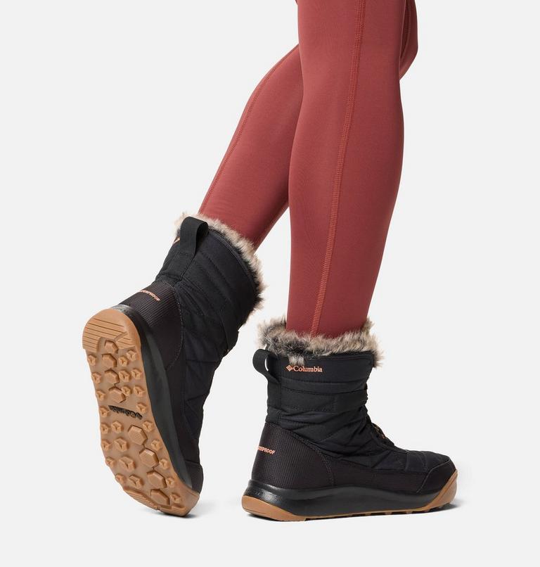 Botas de nieve impermeables Minx Shorty IV para mujer, Color: Black, Elk, image 10