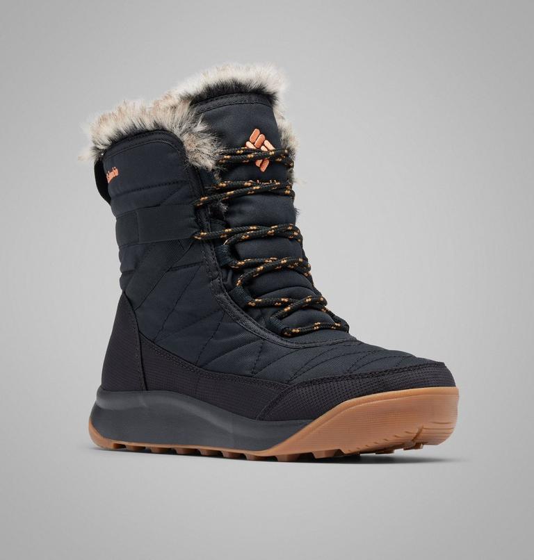 Botas de nieve impermeables Minx Shorty IV para mujer, Color: Black, Elk, image 3