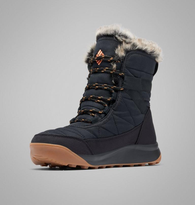 Botas de nieve impermeables Minx Shorty IV para mujer, Color: Black, Elk, image 7