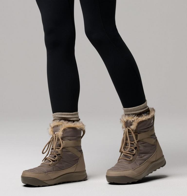 Women's Minx Shorty IV Waterproof Snow Boot, Color: Wet Sand, Khaki, image 10