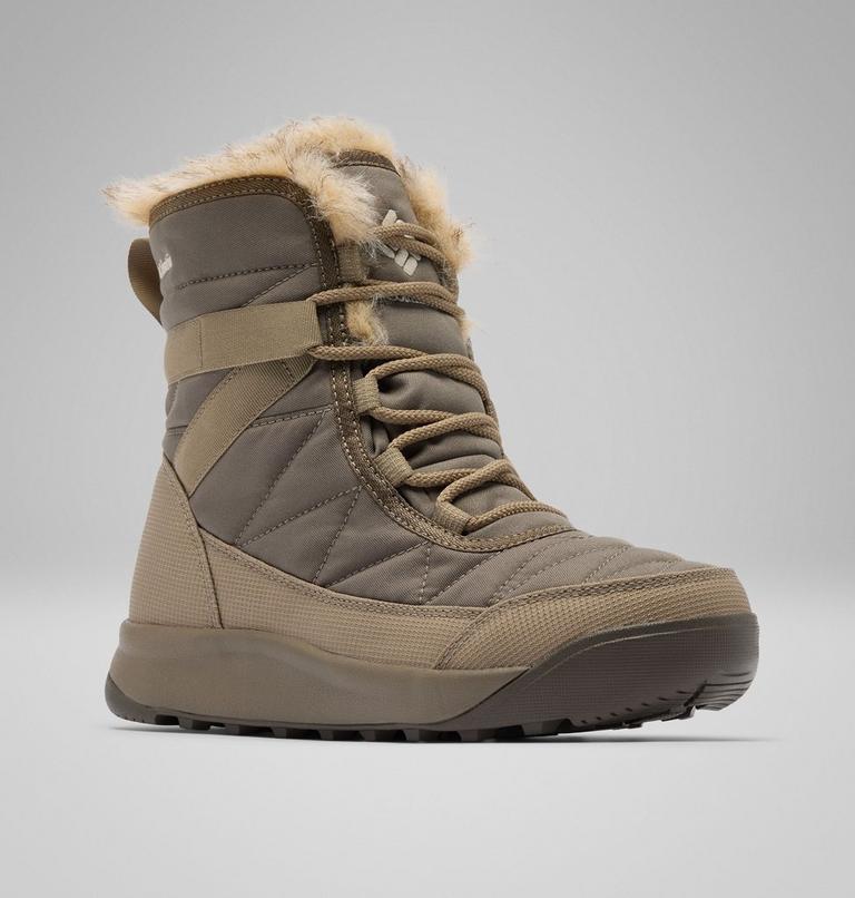 Women's Minx Shorty IV Waterproof Snow Boot, Color: Wet Sand, Khaki, image 3